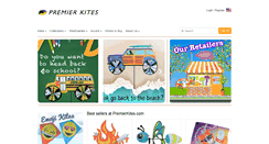 Desktop Screenshot of premierkites.com